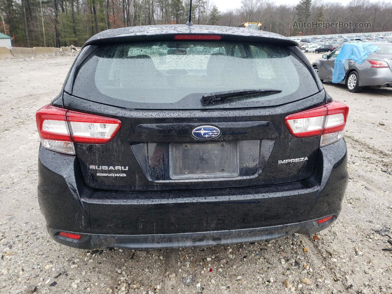 2018 Subaru Impreza  Черный vin: 4S3GTAA64J1707595