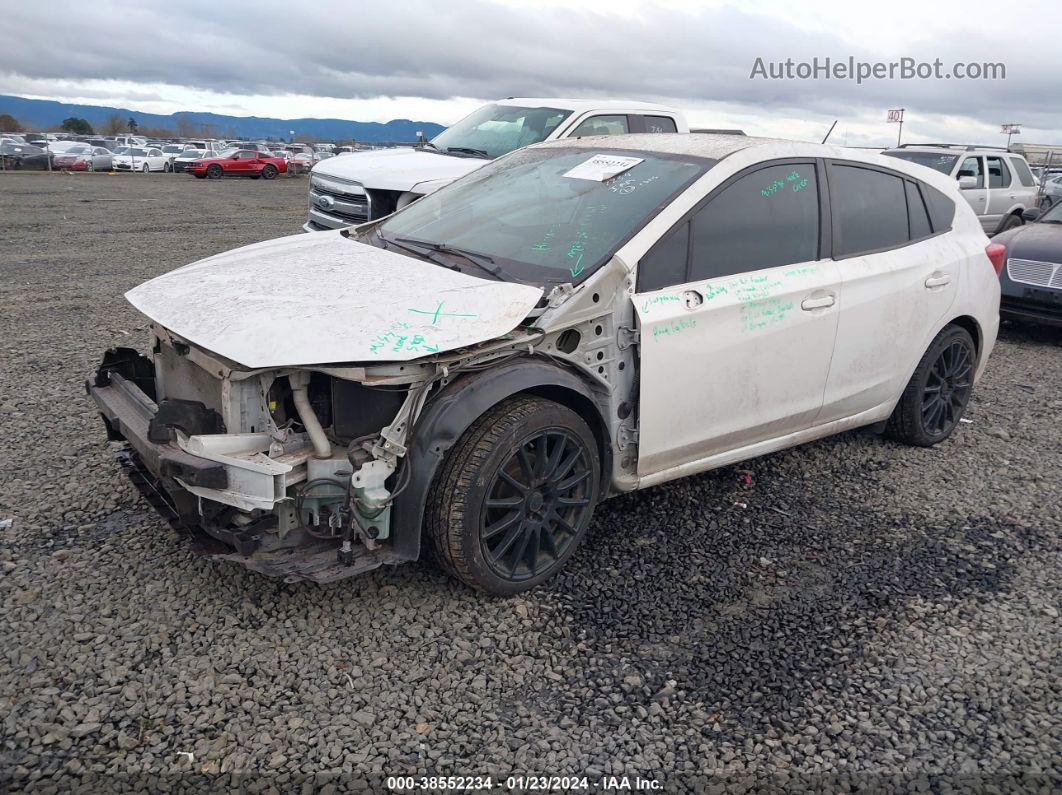 2018 Subaru Impreza 2.0i White vin: 4S3GTAA64J1717463