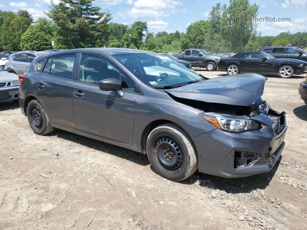 2018 Subaru Impreza  Gray vin: 4S3GTAA64J1743299