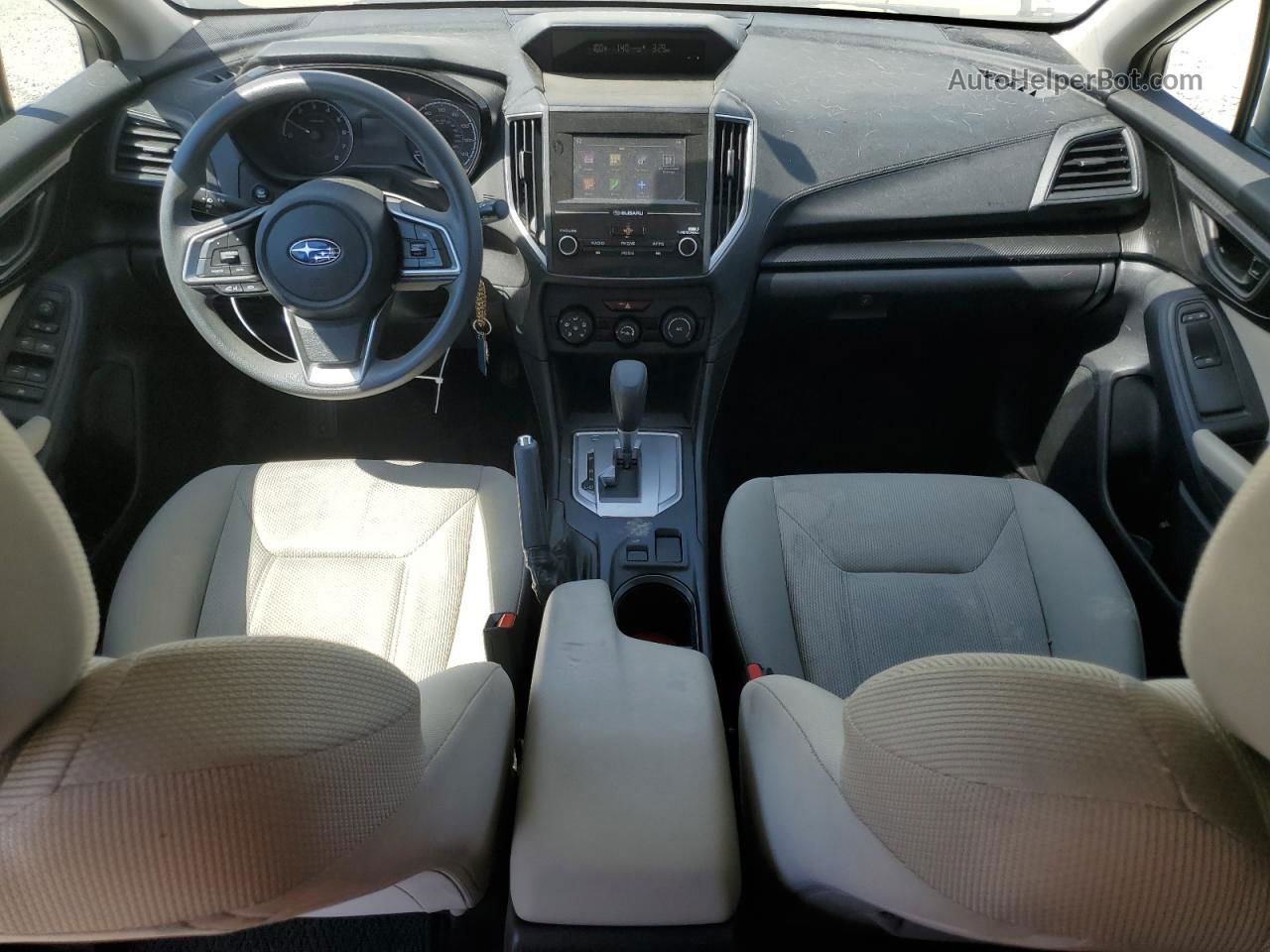 2018 Subaru Impreza  White vin: 4S3GTAA64J3717886