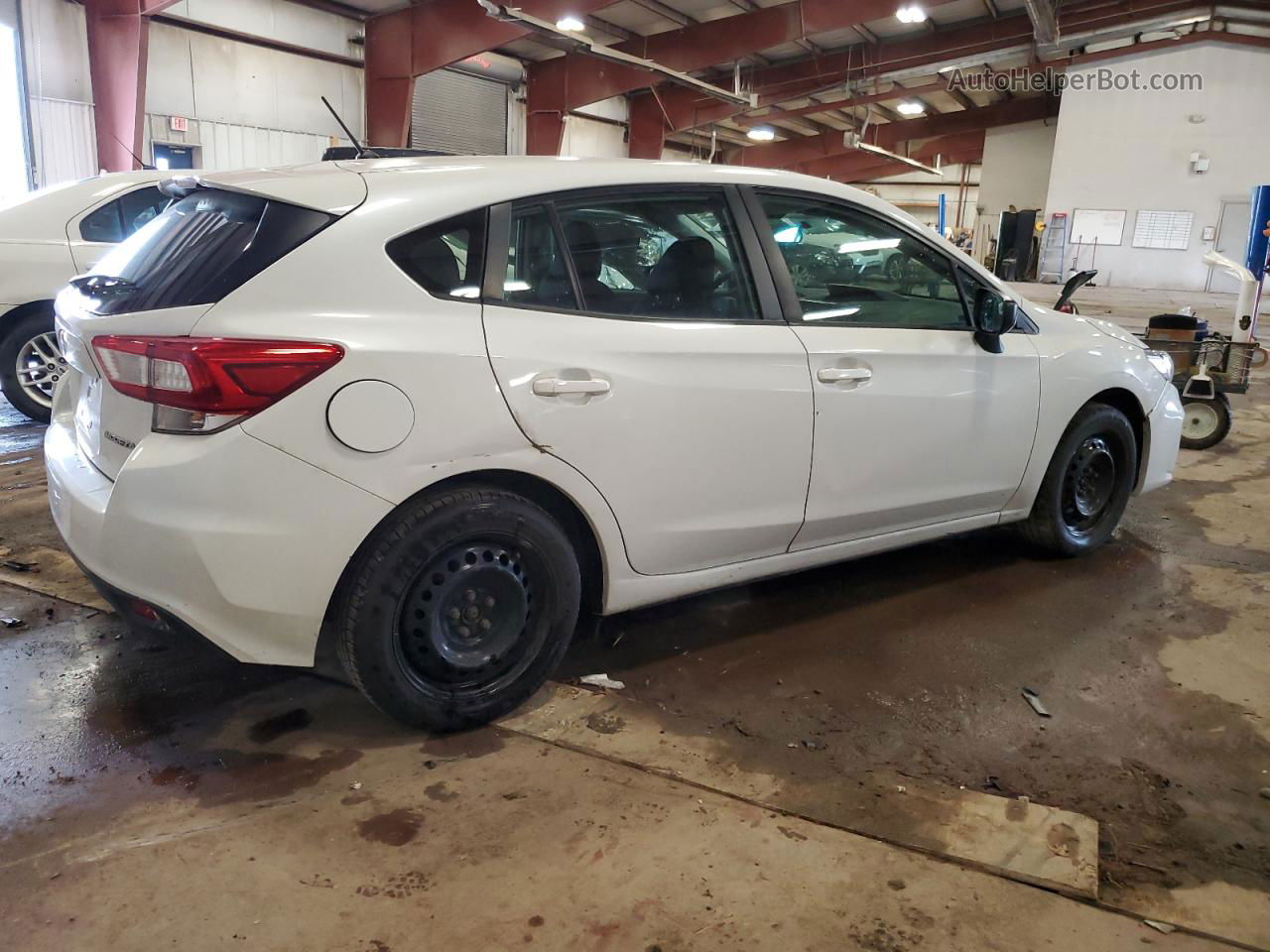 2018 Subaru Impreza  White vin: 4S3GTAA65J3738889