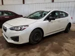 2018 Subaru Impreza  White vin: 4S3GTAA65J3738889