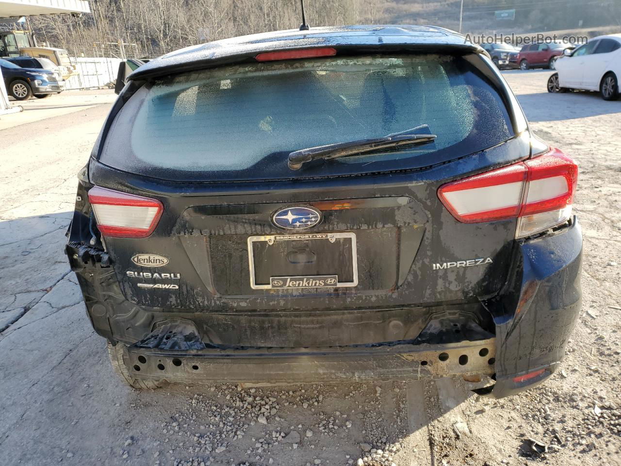 2018 Subaru Impreza  Black vin: 4S3GTAA65J3747995