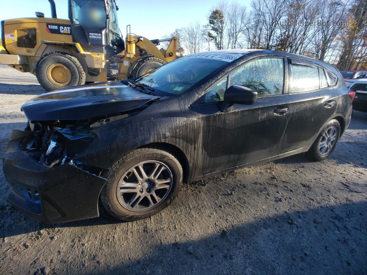 2018 Subaru Impreza  Black vin: 4S3GTAA65J3748905