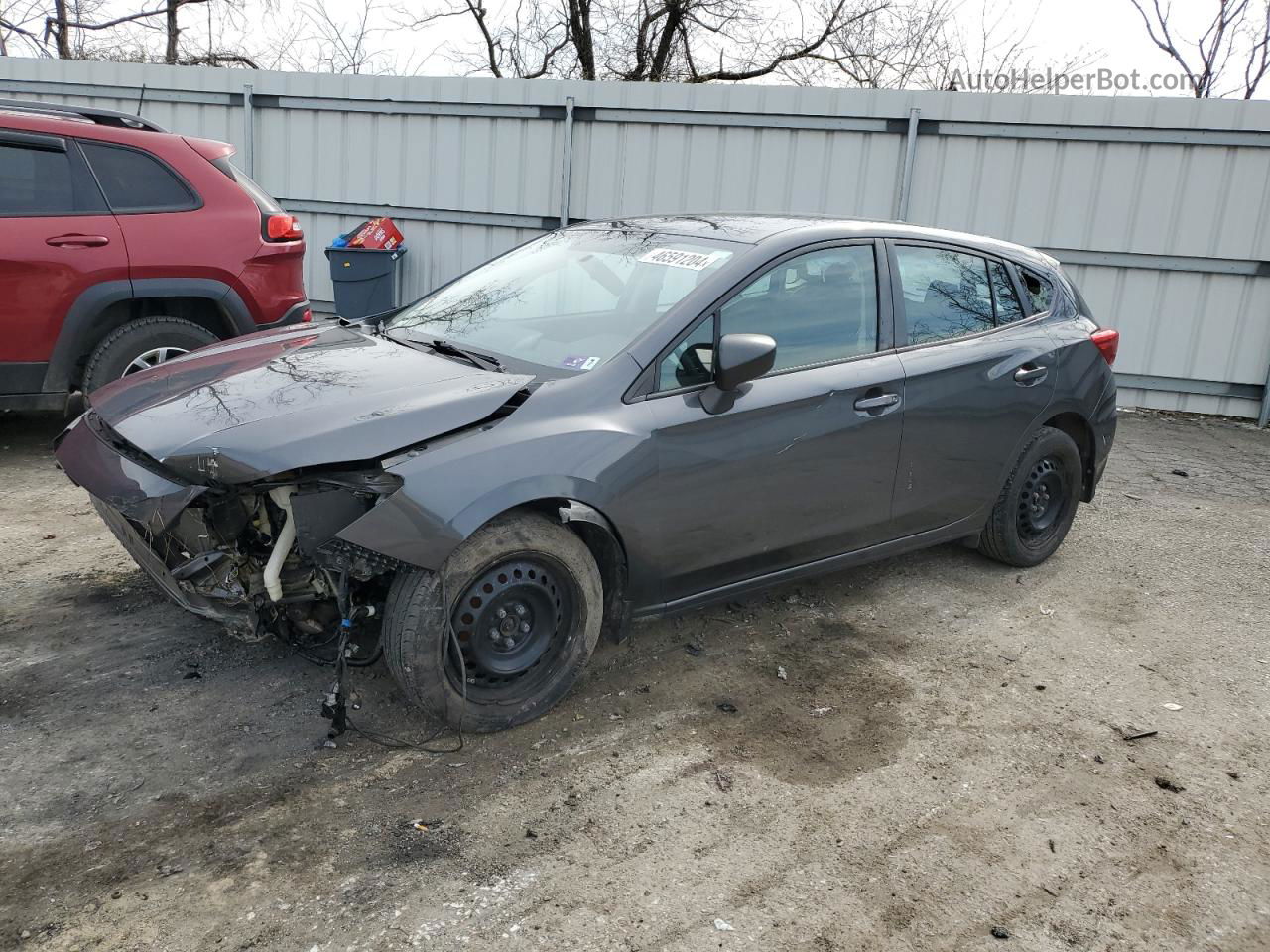 2018 Subaru Impreza  Charcoal vin: 4S3GTAA66J3702757