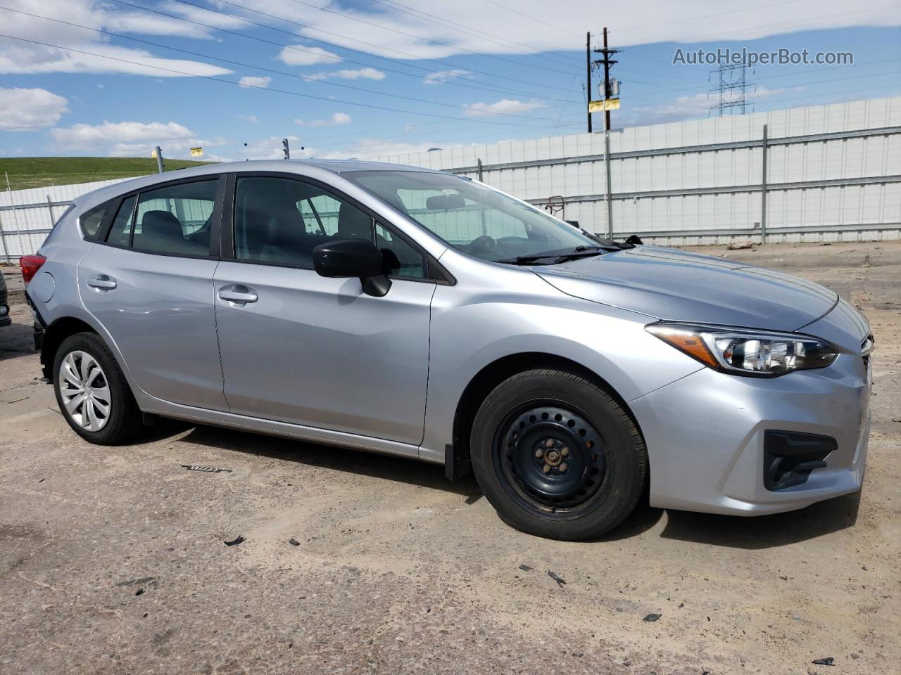 2018 Subaru Impreza  Silver vin: 4S3GTAA66J3731756