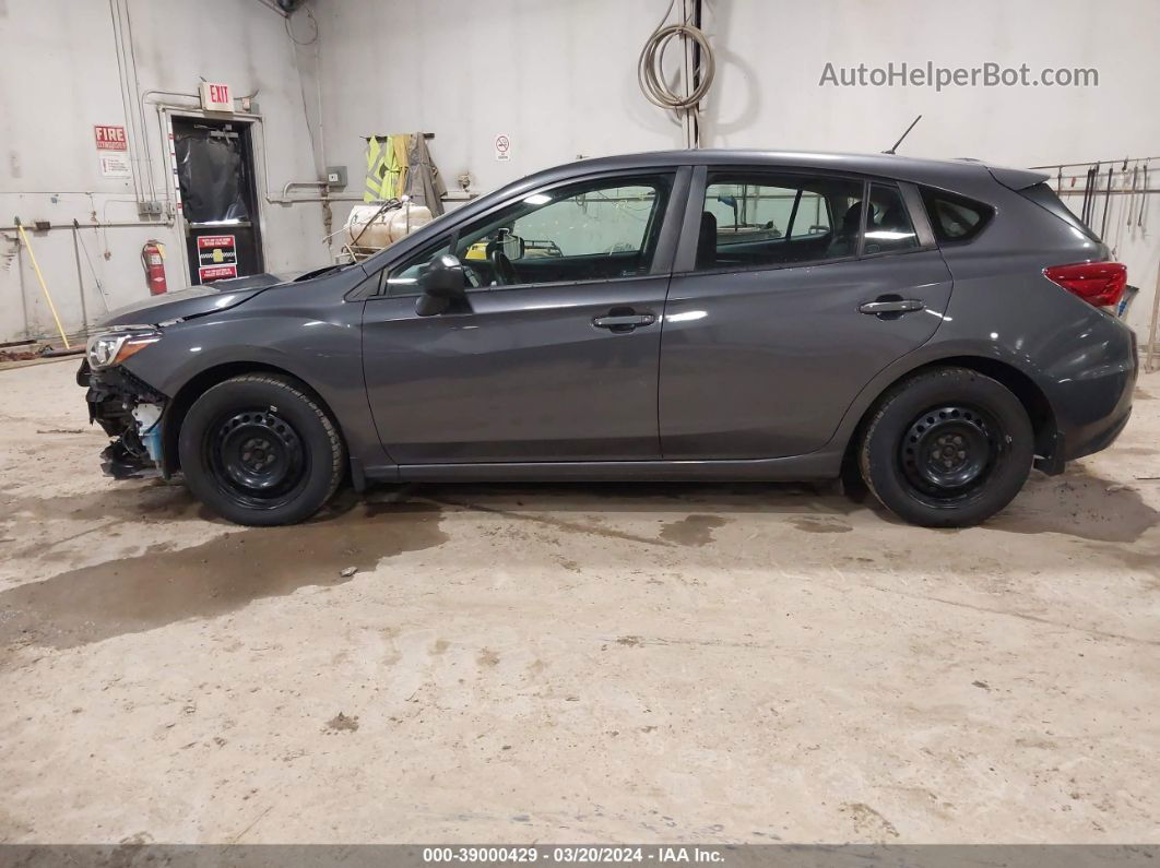 2018 Subaru Impreza 2.0i Gray vin: 4S3GTAA66J3749741