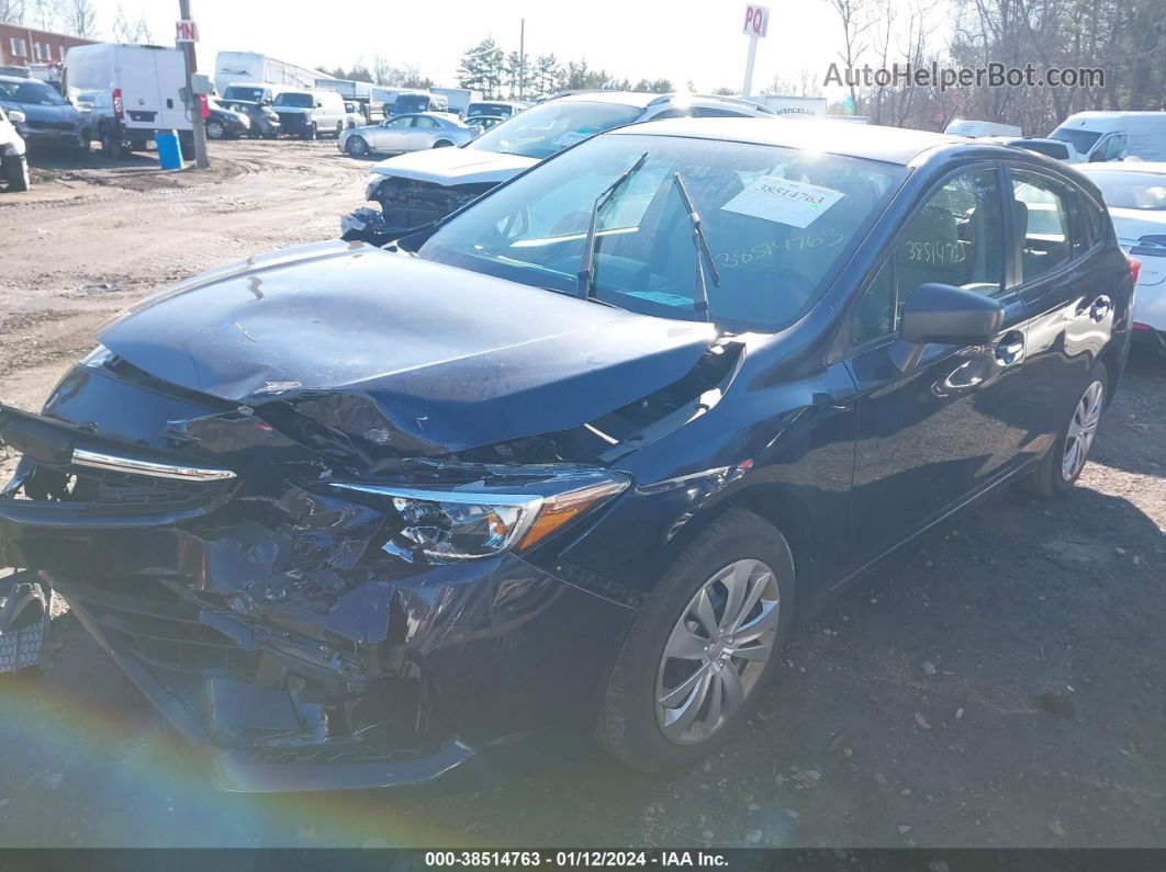 2021 Subaru Impreza 5-door Blue vin: 4S3GTAA66M1702435