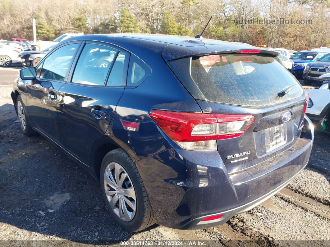 2021 Subaru Impreza 5-door Blue vin: 4S3GTAA66M1702435