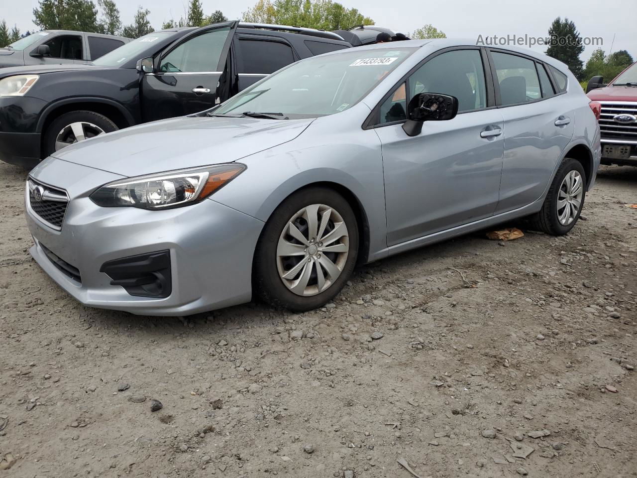 2018 Subaru Impreza  Серебряный vin: 4S3GTAA67J3712939