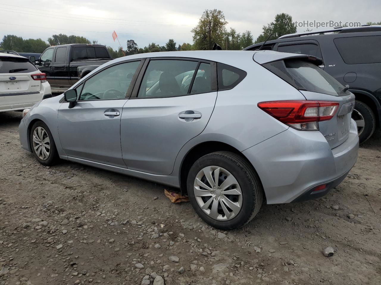 2018 Subaru Impreza  Silver vin: 4S3GTAA67J3712939