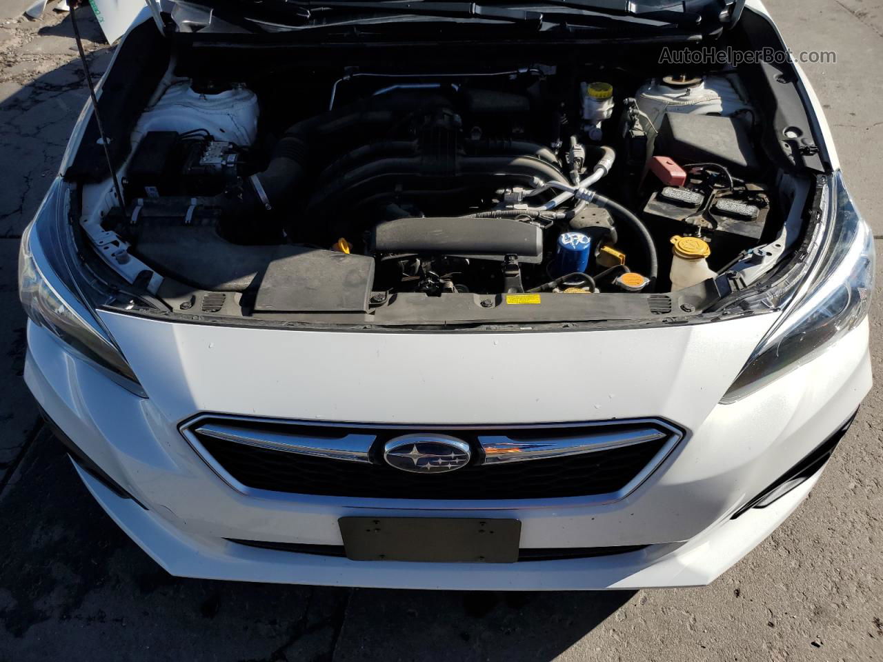 2018 Subaru Impreza  White vin: 4S3GTAA67J3719888