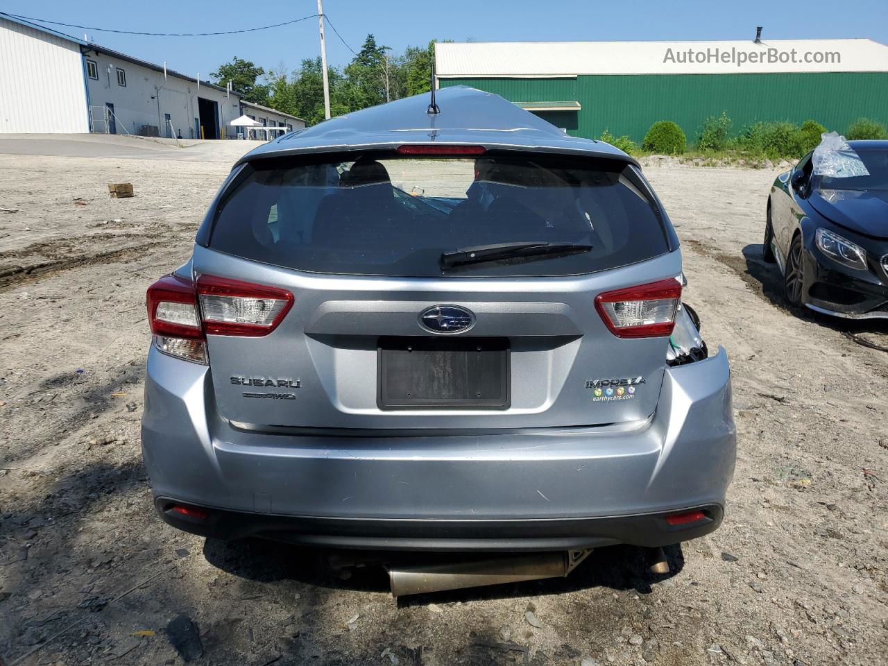 2018 Subaru Impreza  Silver vin: 4S3GTAA67J3736044