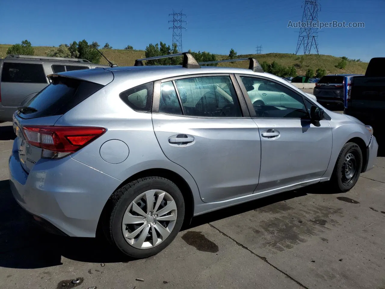 2018 Subaru Impreza  Silver vin: 4S3GTAA67J3741812