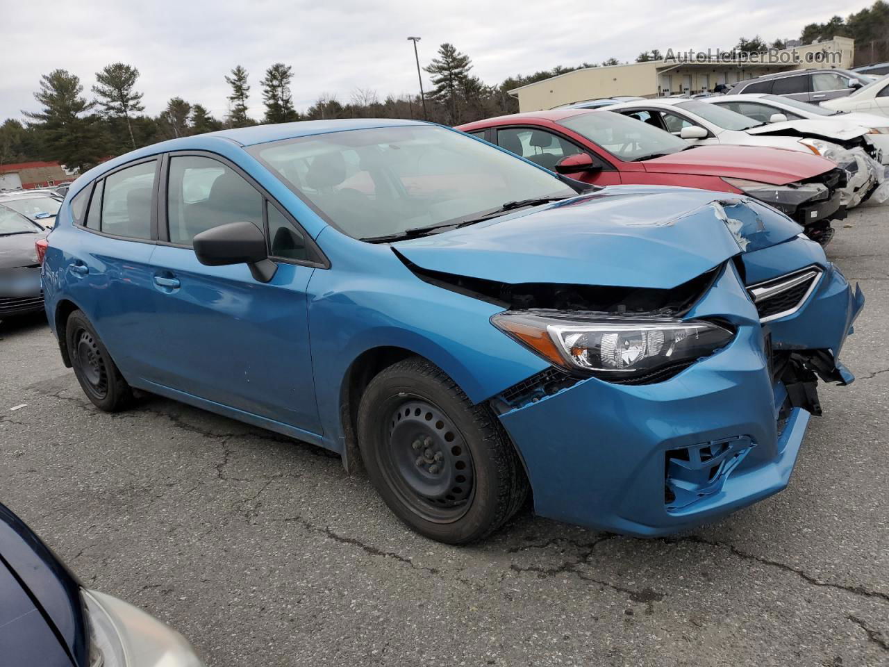 2018 Subaru Impreza  Бирюзовый vin: 4S3GTAA68J3721732