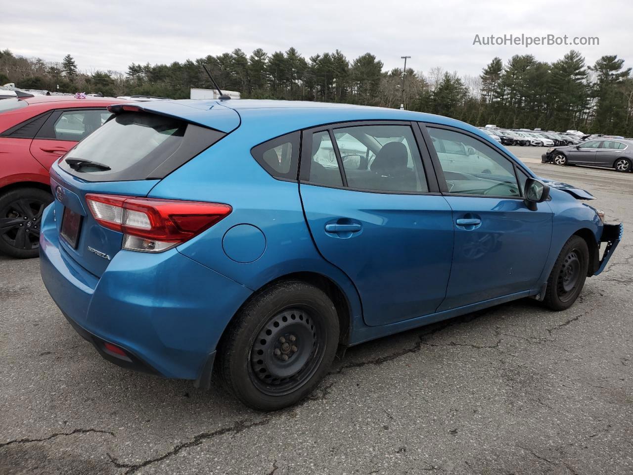 2018 Subaru Impreza  Бирюзовый vin: 4S3GTAA68J3721732