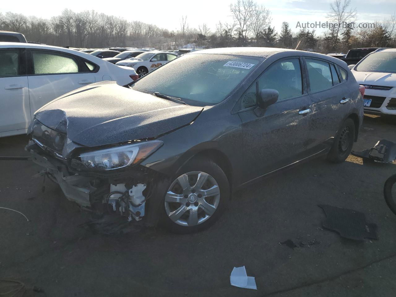 2018 Subaru Impreza  Gray vin: 4S3GTAA69J3705801