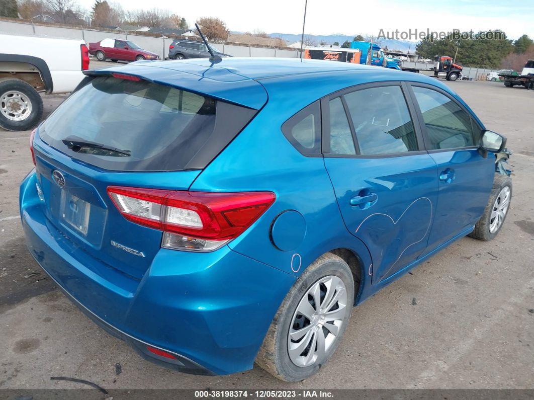 2018 Subaru Impreza 2.0i Синий vin: 4S3GTAA69J3713297