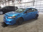 2018 Subaru Impreza  Blue vin: 4S3GTAA69J3732755