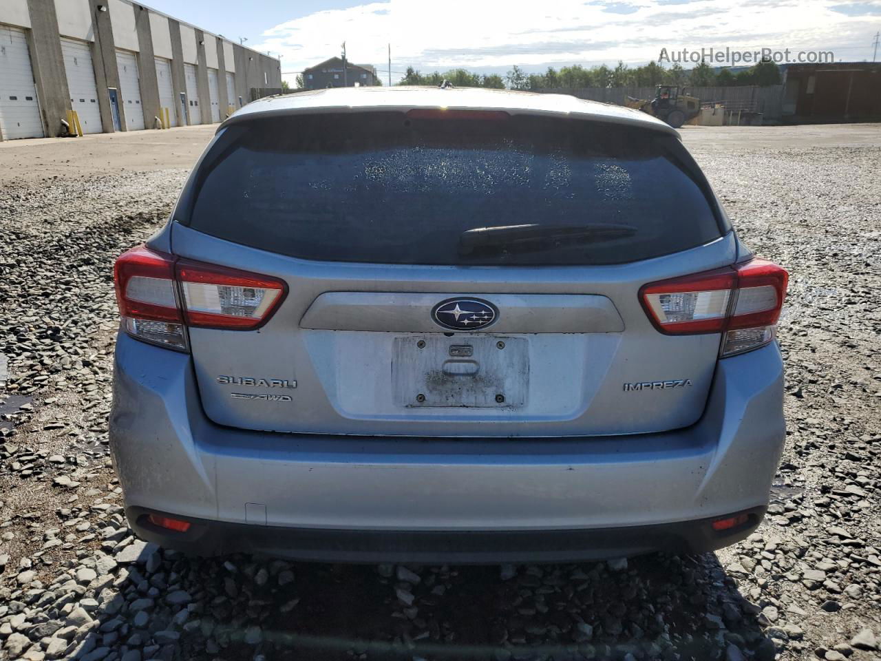 2018 Subaru Impreza  Silver vin: 4S3GTAA69J3735039