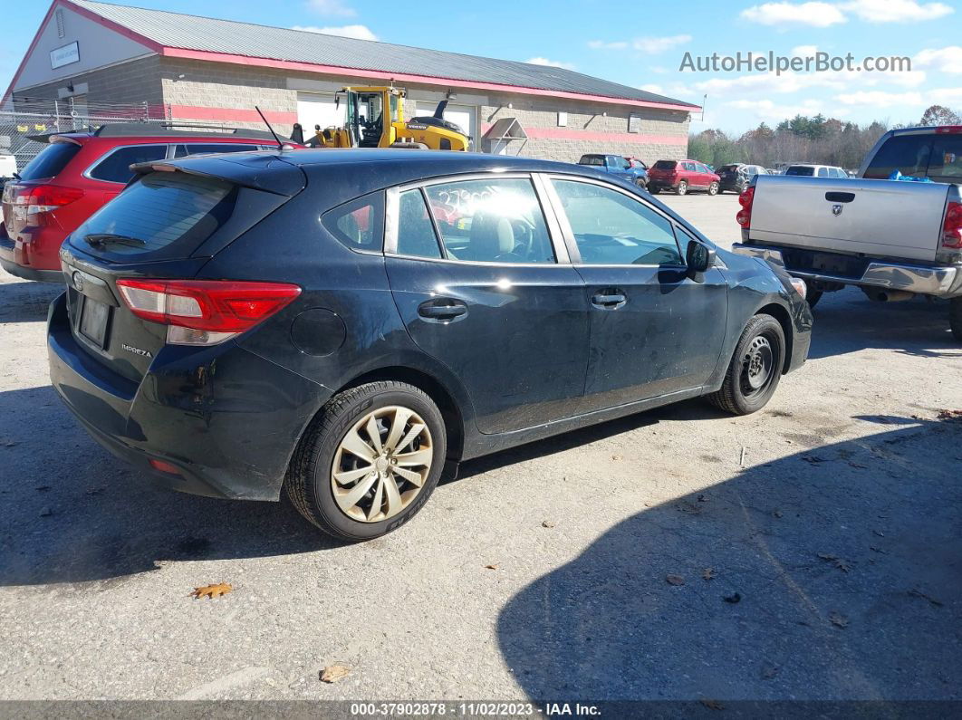 2018 Subaru Impreza   Black vin: 4S3GTAA69J3744419