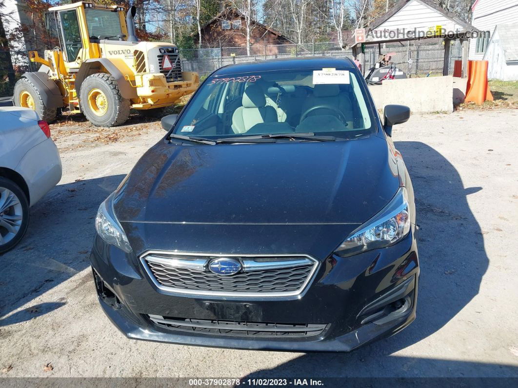 2018 Subaru Impreza   Black vin: 4S3GTAA69J3744419