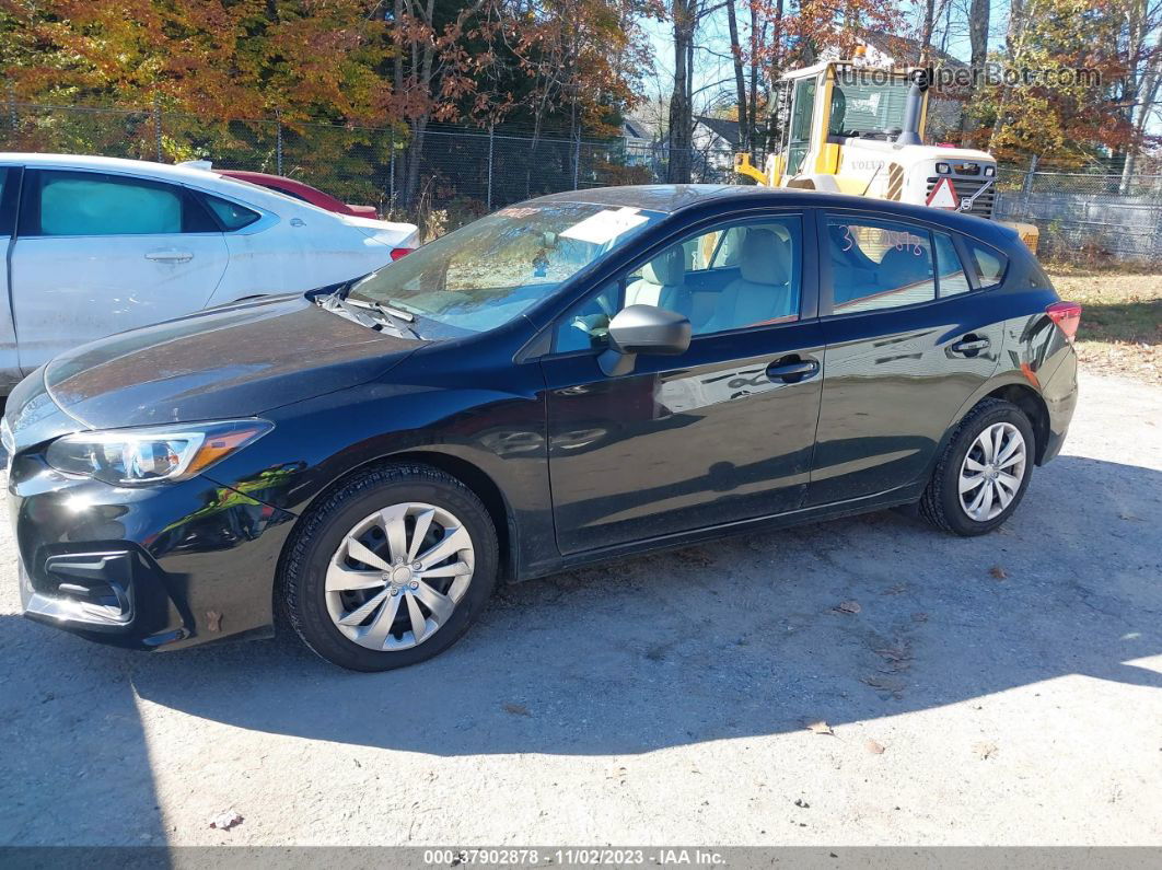 2018 Subaru Impreza   Black vin: 4S3GTAA69J3744419