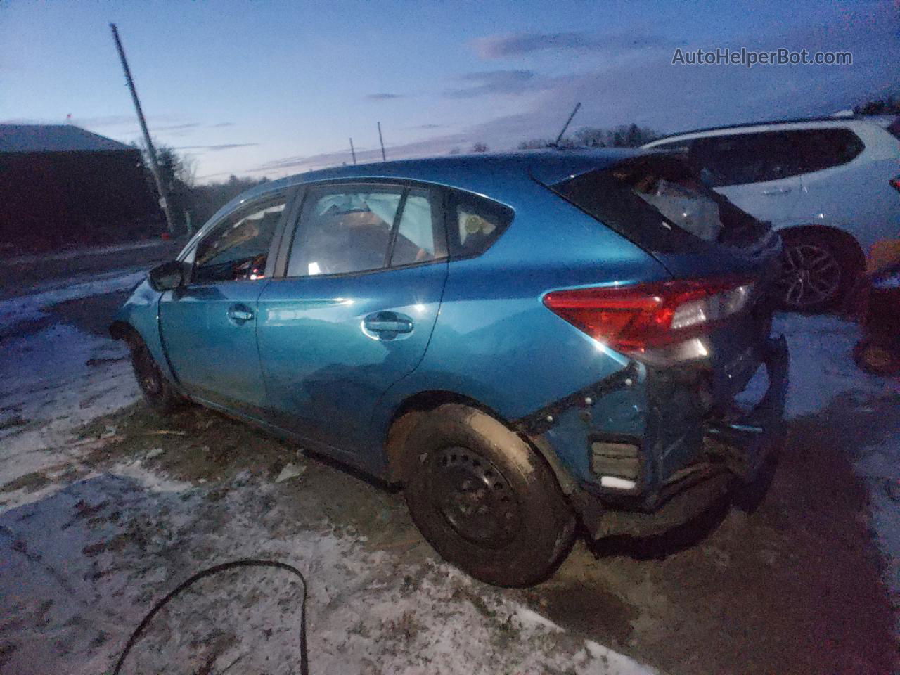 2018 Subaru Impreza  Blue vin: 4S3GTAA6XJ1707178