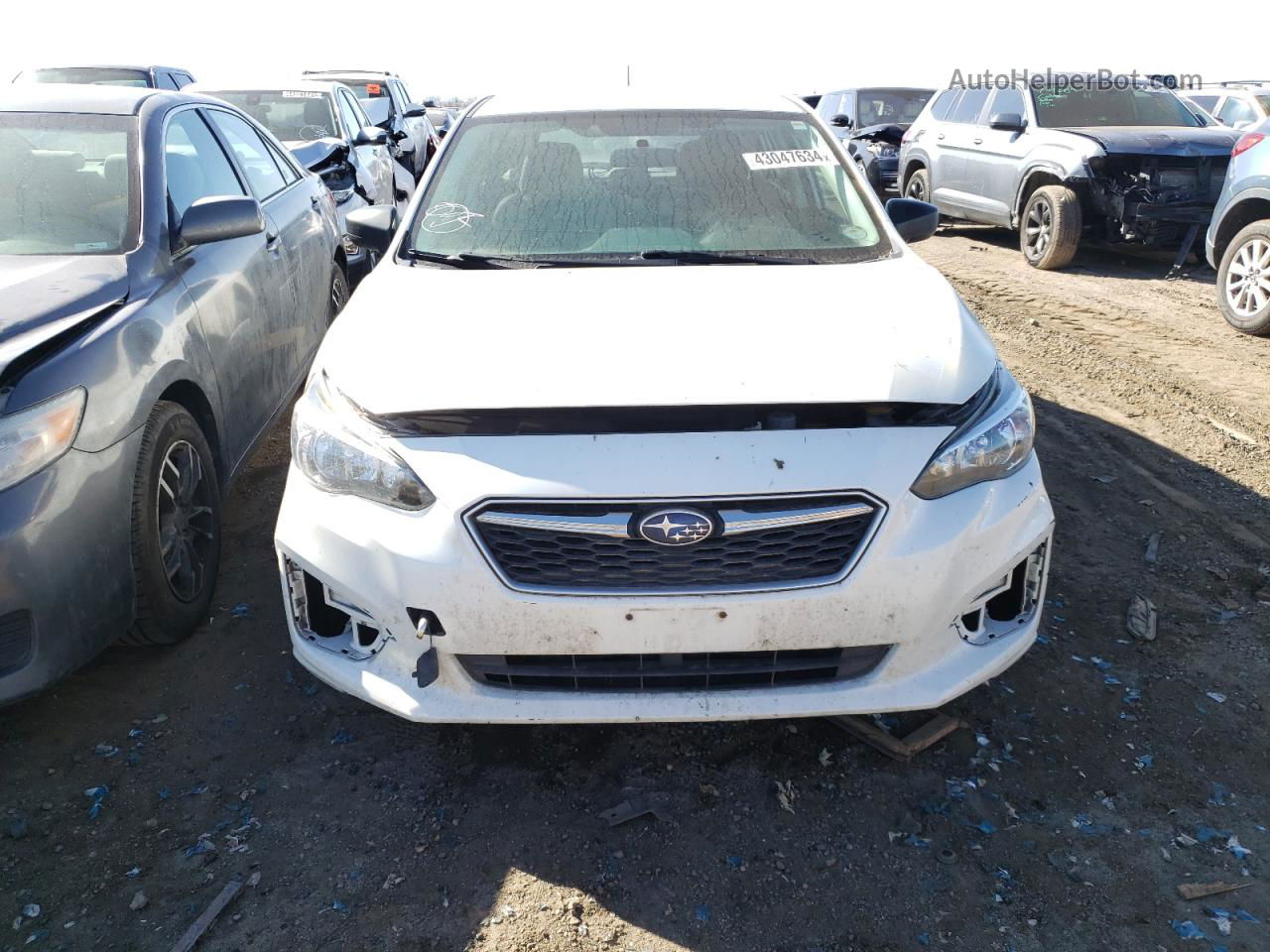 2018 Subaru Impreza  Белый vin: 4S3GTAA6XJ3700686