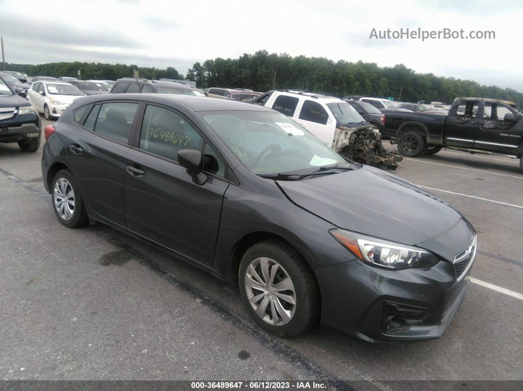 2018 Subaru Impreza   Gray vin: 4S3GTAA6XJ3718749