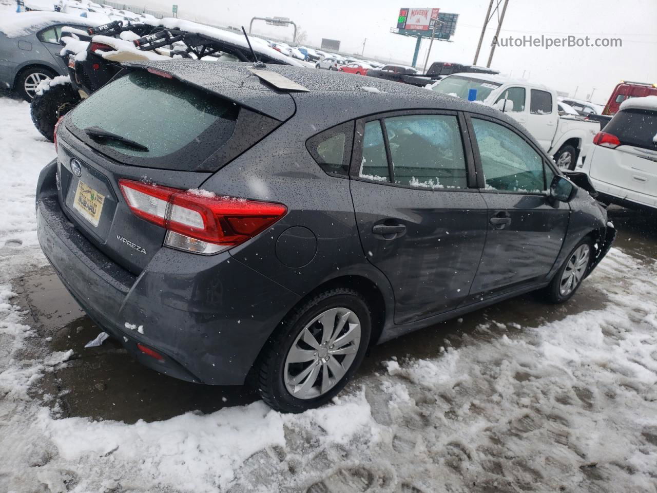 2018 Subaru Impreza  Charcoal vin: 4S3GTAA6XJ3741772