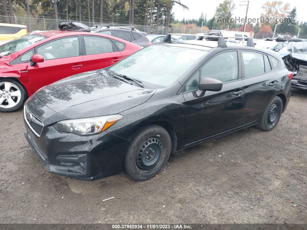 2018 Subaru Impreza   Black vin: 4S3GTAA6XJ3749127