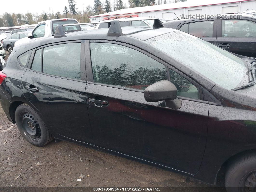 2018 Subaru Impreza   Black vin: 4S3GTAA6XJ3749127