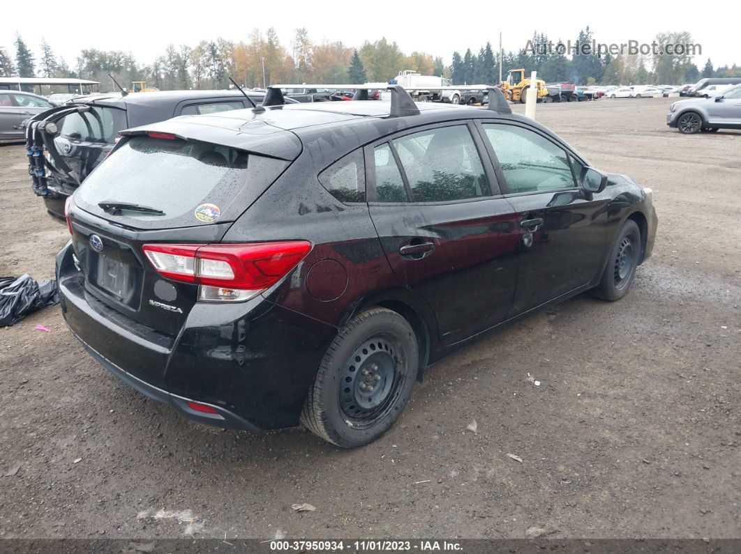 2018 Subaru Impreza   Black vin: 4S3GTAA6XJ3749127