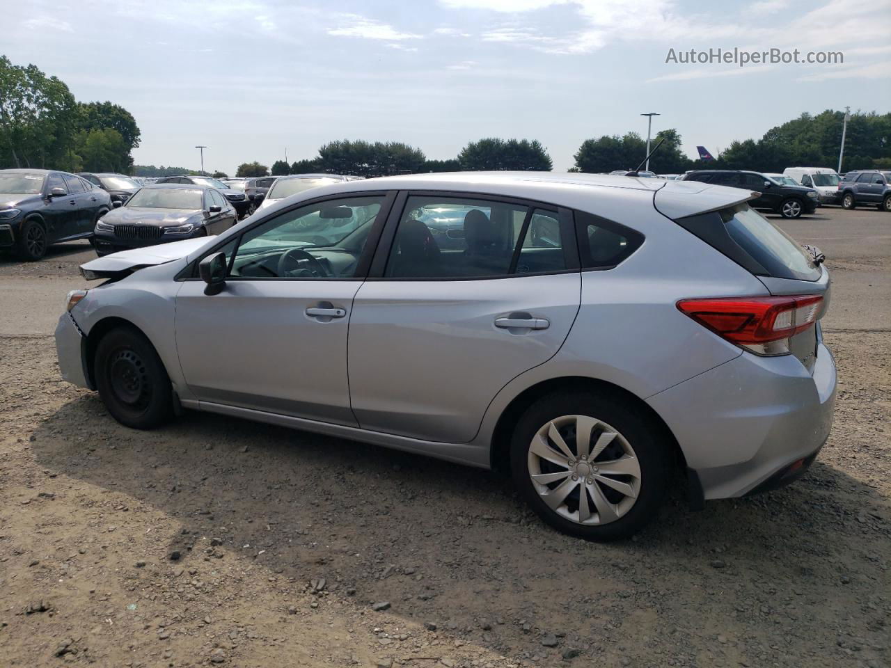 2018 Subaru Impreza  Silver vin: 4S3GTAA6XJ3751203