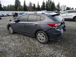 2018 Subaru Impreza Premium Gray vin: 4S3GTAB60J3722310