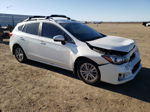 2018 Subaru Impreza Premium White vin: 4S3GTAB60J3738541