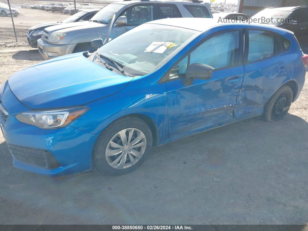 2021 Subaru Impreza 5-door Blue vin: 4S3GTAB60M3700926