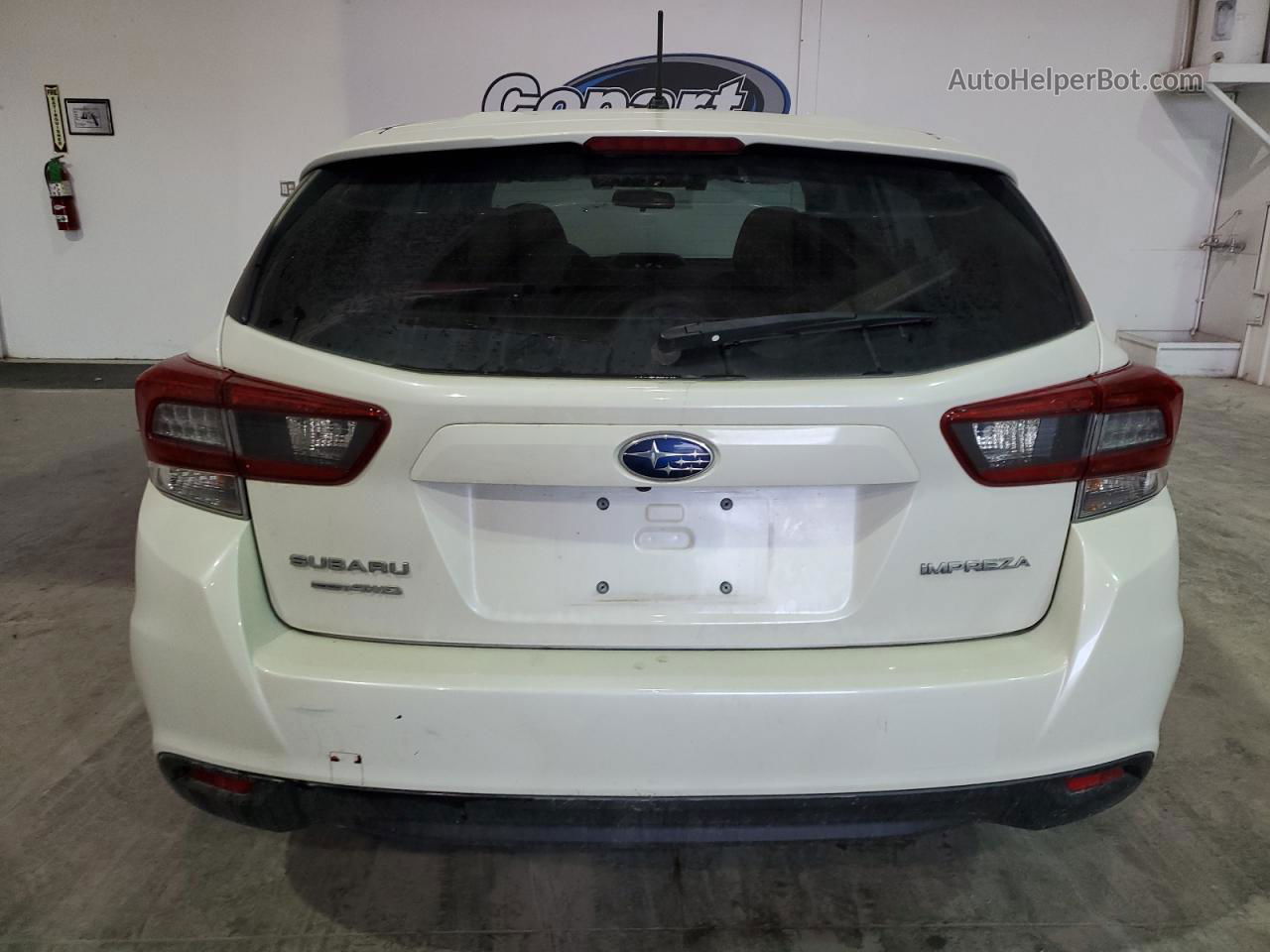 2021 Subaru Impreza  Белый vin: 4S3GTAB60M3705365