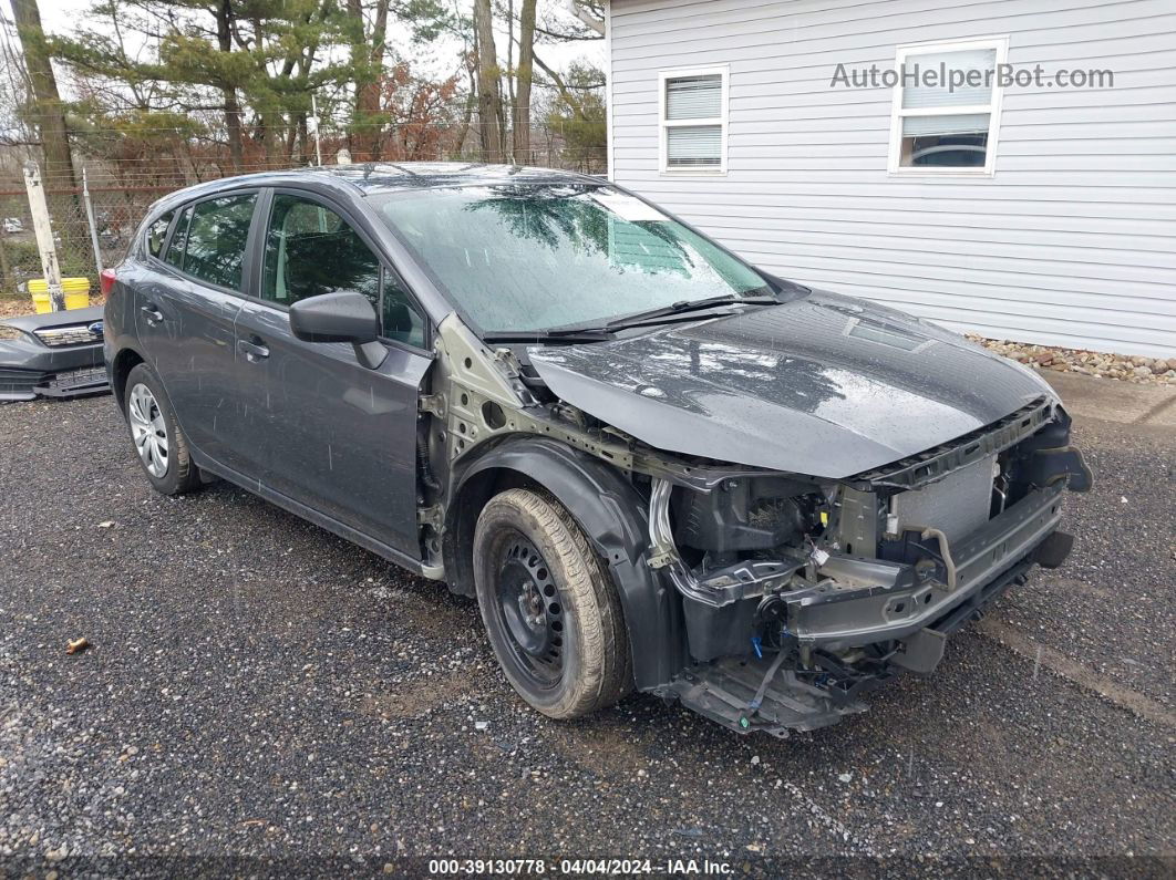 2021 Subaru Impreza 5-door Черный vin: 4S3GTAB60M3706855