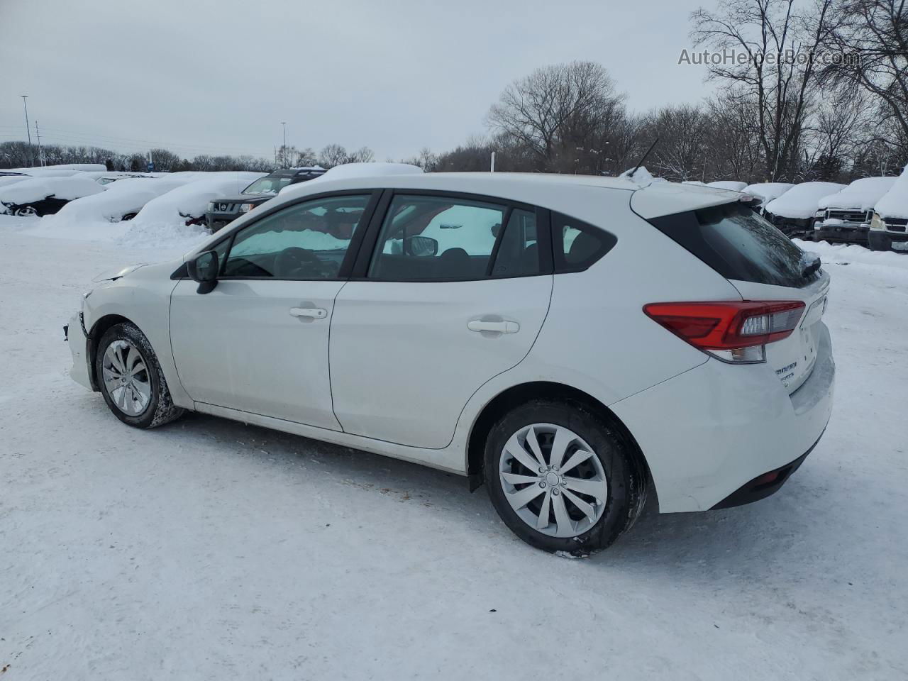 2021 Subaru Impreza  White vin: 4S3GTAB60M3717533