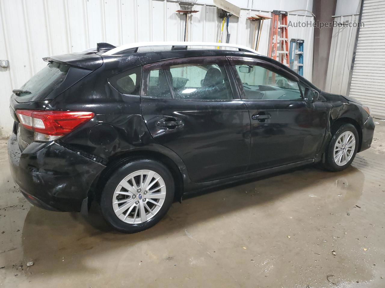 2018 Subaru Impreza Premium Black vin: 4S3GTAB61J3712627