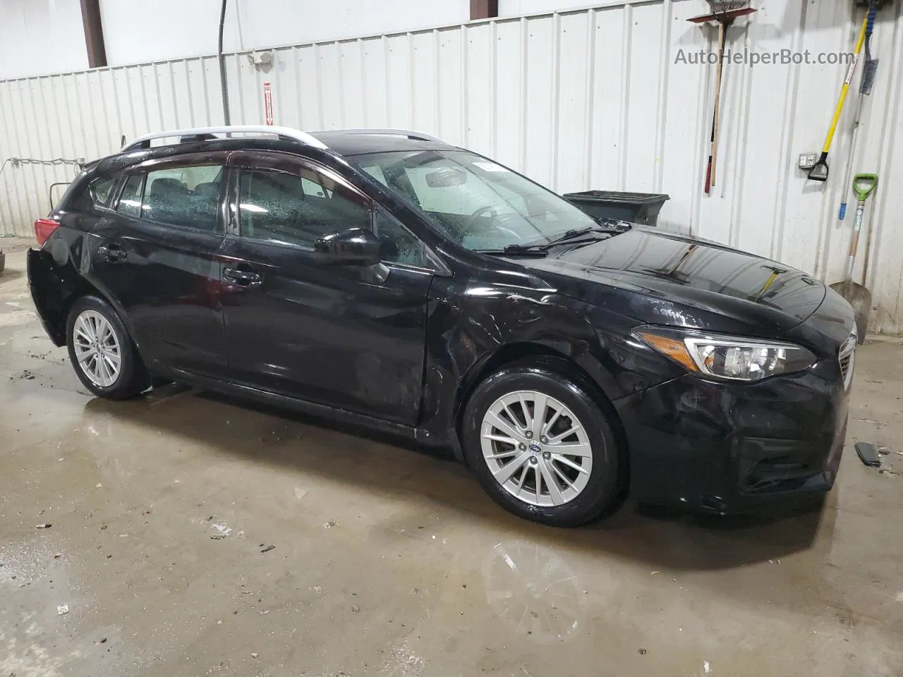 2018 Subaru Impreza Premium Black vin: 4S3GTAB61J3712627