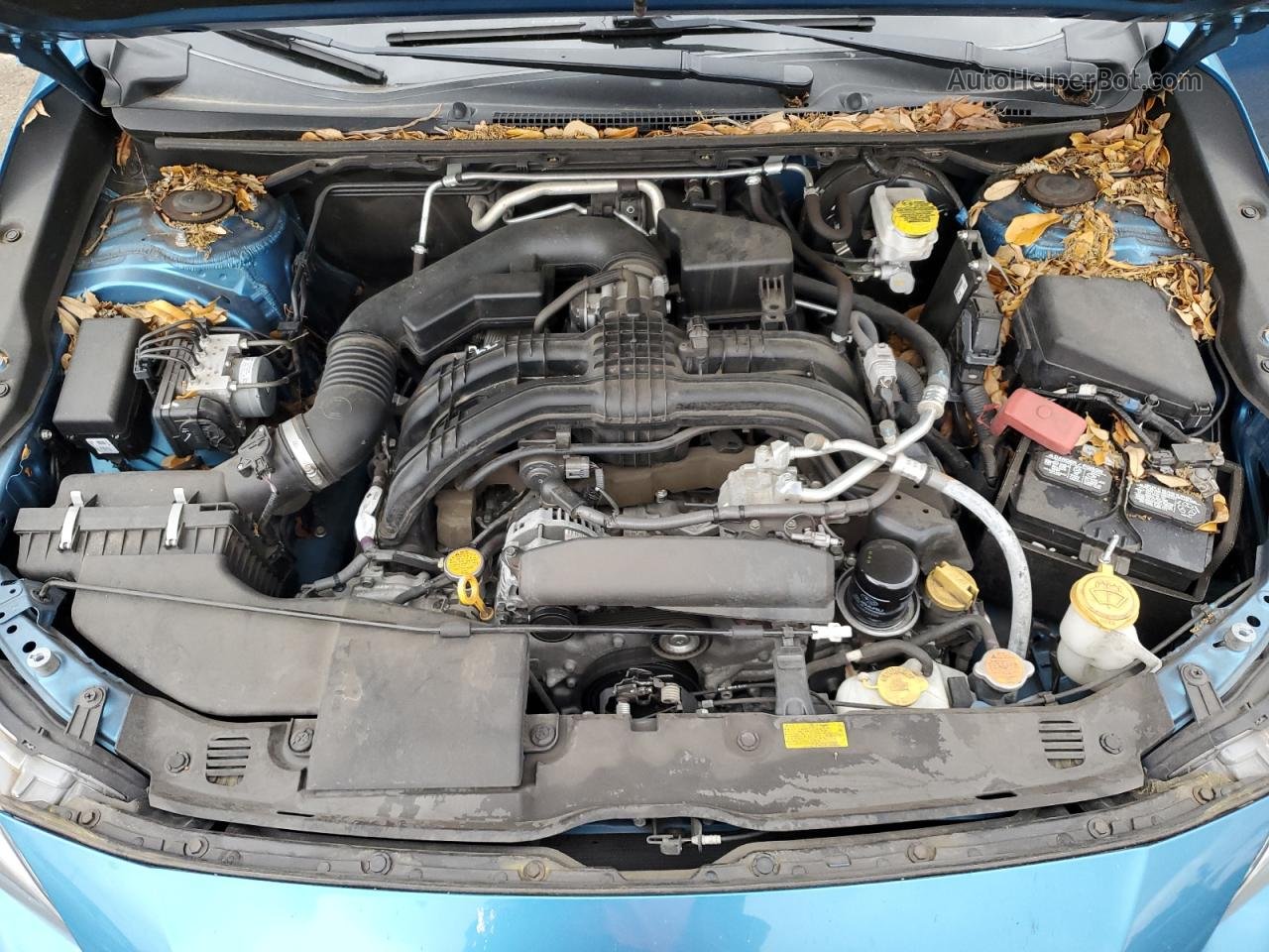 2018 Subaru Impreza Premium Синий vin: 4S3GTAB62J3700938