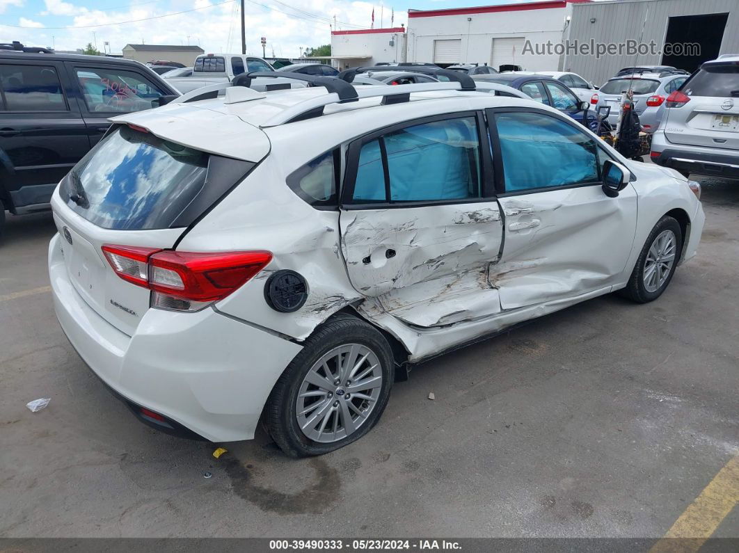 2018 Subaru Impreza 2.0i Premium Белый vin: 4S3GTAB62J3719473