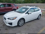 2018 Subaru Impreza 2.0i Premium White vin: 4S3GTAB62J3719473