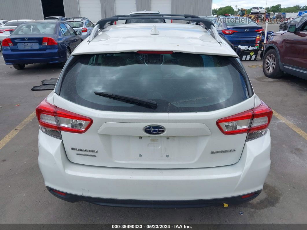 2018 Subaru Impreza 2.0i Premium White vin: 4S3GTAB62J3719473