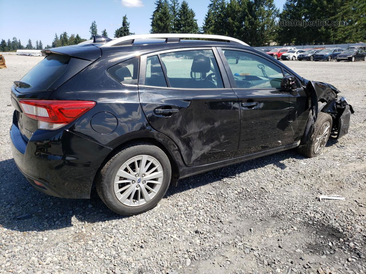 2018 Subaru Impreza Premium Black vin: 4S3GTAB62J3734023