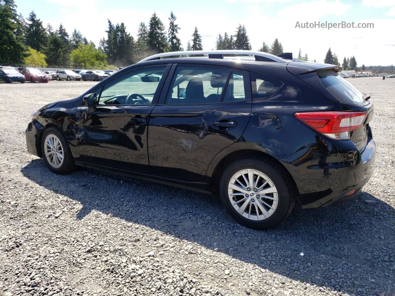 2018 Subaru Impreza Premium Black vin: 4S3GTAB62J3734023