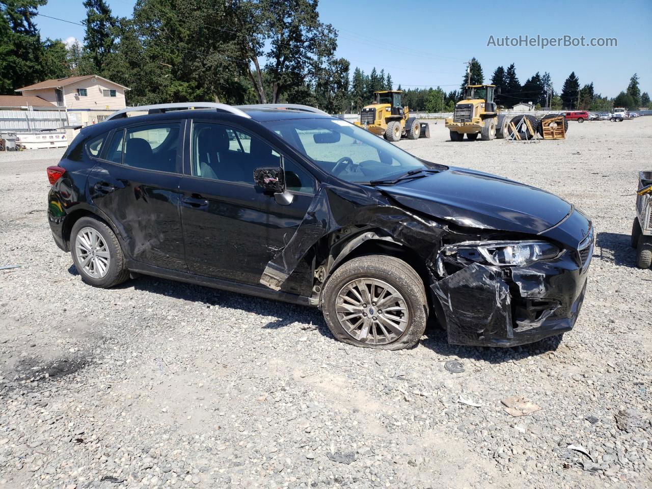 2018 Subaru Impreza Premium Black vin: 4S3GTAB62J3734023